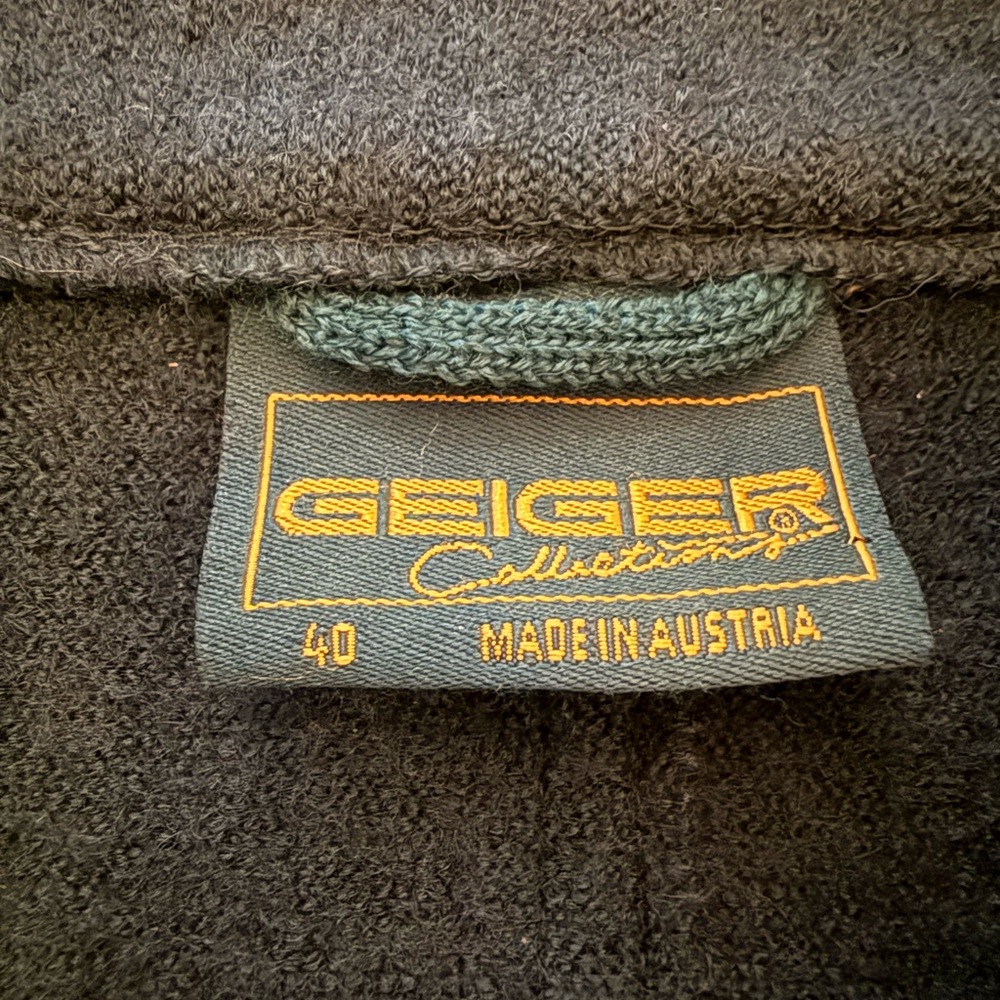Vintage Geiger of Austria Boiled Wool Jacket - Picture 3 of 11